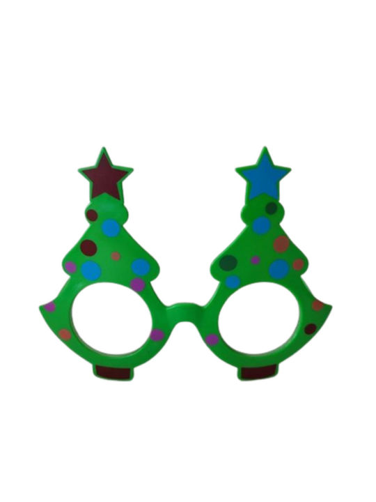 Christmas Plastic Glasses 18x14cm