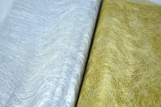 Nonwoven Spider Web Fabric Silver 5-9 M Silver
