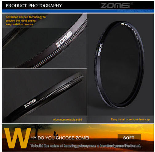 Diat Filter HD / CPL / PL / Besondere Effekte / Farbig Durchmesser 58mm für Kameraobjektive