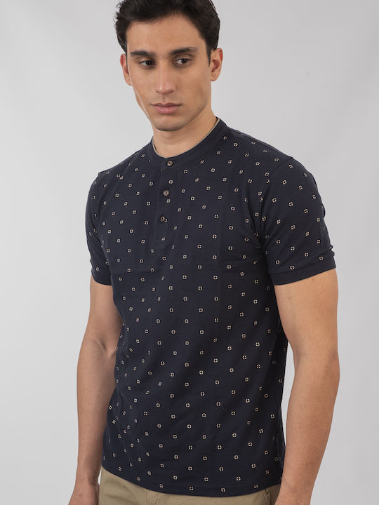 Bluza Tricou Cu Mânecă Scurtă Albastru Marin