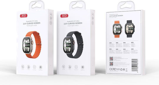 XO M11ULTRA Smartwatch με Παλμογράφο (Μαύρο)