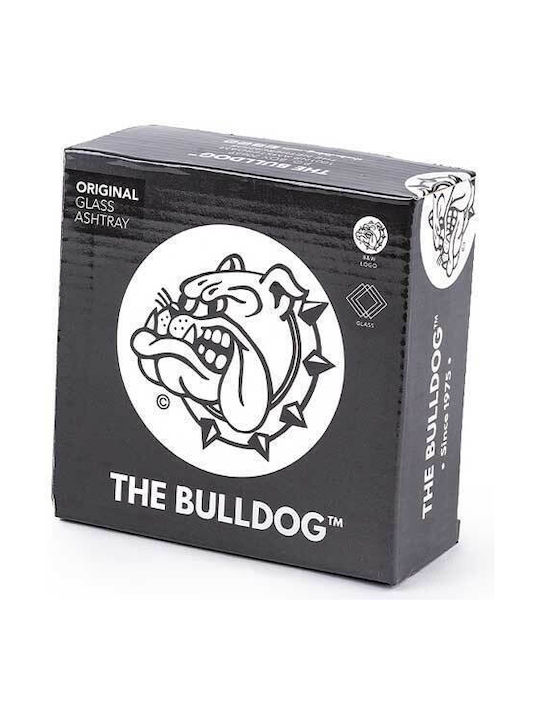 Bulldog Amsterdam Τασάκι Γυάλινο Μαύρο 10cm