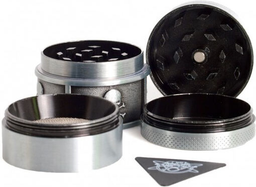 Champhigh Skull Grinder 4-Part 40mm Bronze