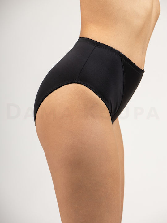 High-waisted Women's Slip Black