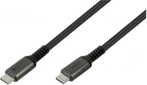 3M USB 2.0 Kabel USB-C Männlich - USB-C 240W PD Grau 3m ST-ST