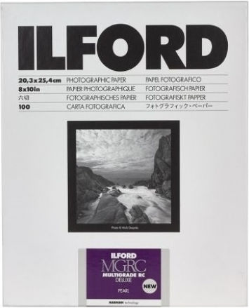 Ilford MG RC DL 25M 24x30.5 10 Sheets Darkroom Paper HAR1180530