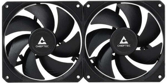 Chieftec Iceberg 240 Dark Water Cooling System AIO CPU With 2 Fans 120mm