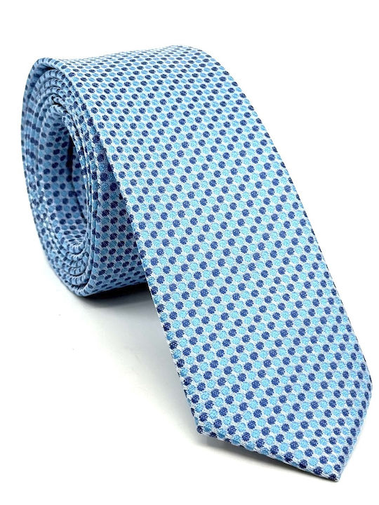 Legend Accessories Herren Krawatten Set Gedruckt in Blau Farbe