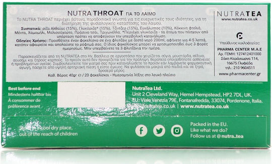 Nutra Tea Mother Fenugreek & Fennel Breastfeeding & Wellness Therapeutic Infusion 40g 20 Sachets