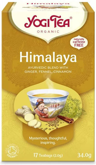 Yogi Tea Himalaya Herbs Blend Organic Product 17 Bags 30.6gr