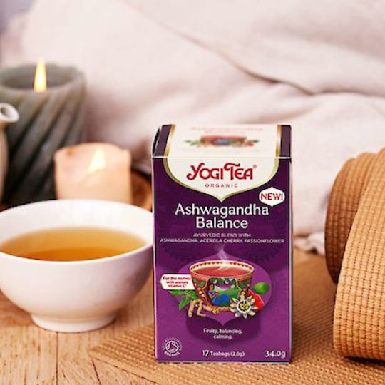 Yogi Tea Balance Herbs Blend Organic Product 17 Bags 34gr