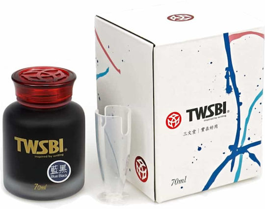 Twsbi Μελάνι Blue-black 70ml Water Resistant
