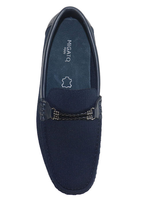 Ανδρικά Loafers σε Μπλε Χρώμα