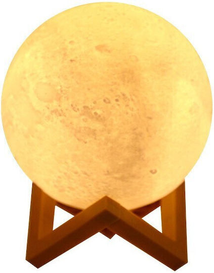 Decorative Lamp Moon Light White