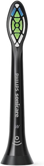 Philips Sonicare W2 Optimal White Electric Toothbrush Replacement Heads for Black HX6064/88 4pcs