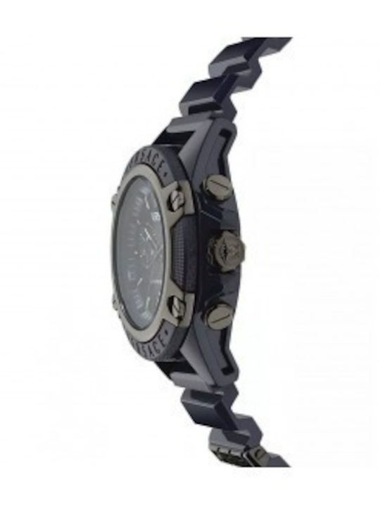 Versace Icon Active Ρολόι Μπαταρίας με Καουτσούκ Λουράκι Versace Icon Active Ρολόι Μπαταρίας με Καουτσούκ Λουράκι