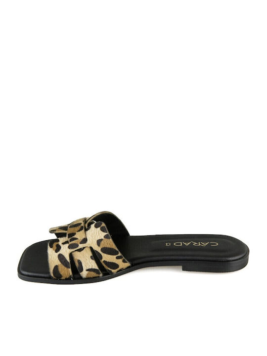 Women's Flat Sandals Leopard
