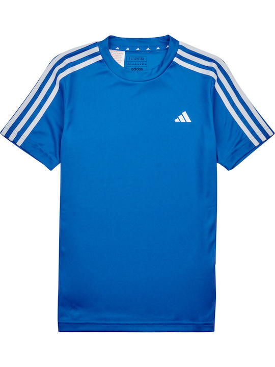 Kids' Set with Shorts Summer 2pcs Blue Essentials 3-stripes