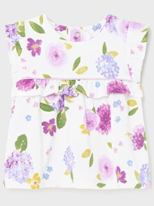 Set pentru copii cu colanți Vară 3buc Lilac