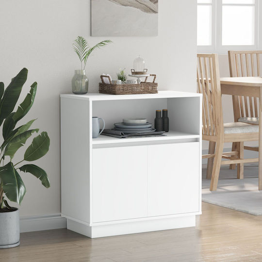 Bufet din Lemn Alb 71x34.5x75cm