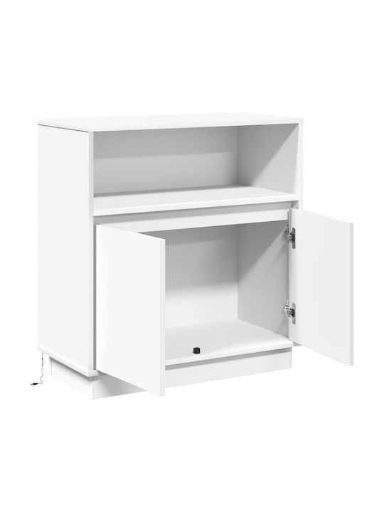 Bufet din Lemn Alb 71x34.5x75cm