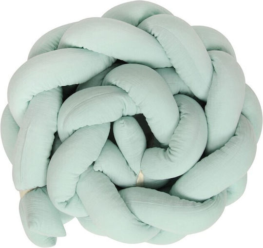 Matex Crib Bumpers Braided Inside Blue 30x200cm