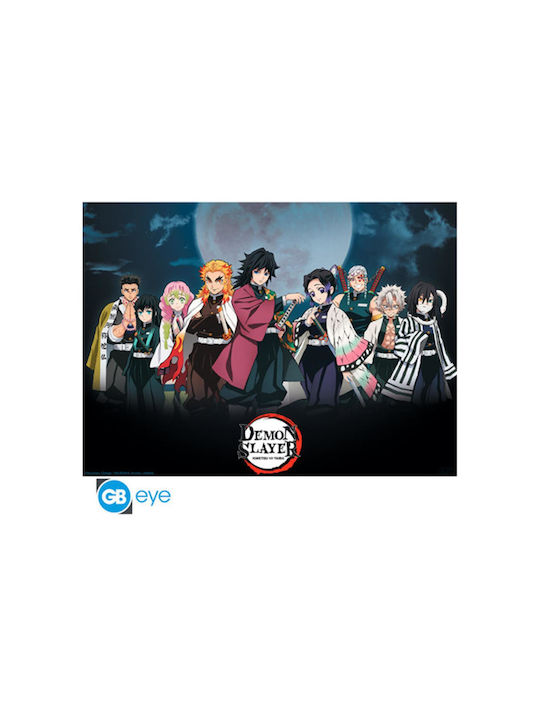 Abysse Poster Demon Slayer Pillars 52x38cm