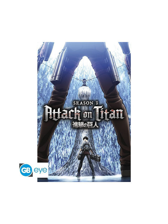 Abysse Αφίσα Attack on Titan - Key Art Season 3 61x92cm