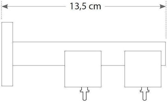 Anartisi Madison Μονός Σιδηρόδρομος Μεταλλικός MY 34 160εκ.