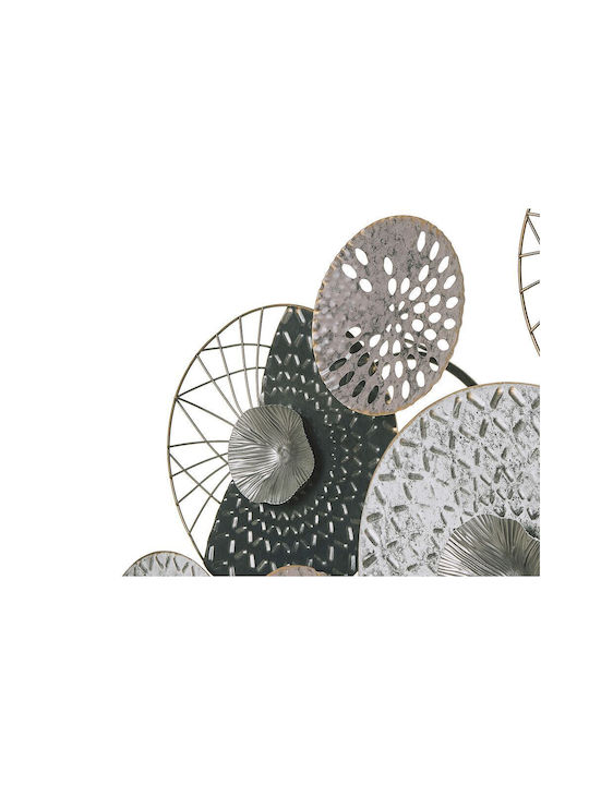 Beliani 3D Hanging Silver Wall Decor