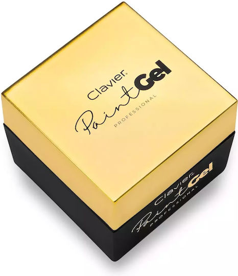 Clavier Paint Gel Gel Νυχιών White 5ml