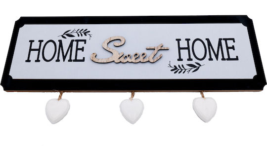 Uncle George Decorative Sign Handmade White Wooden 34.5x1x11cm