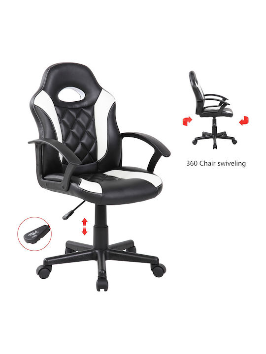 Kiwari Klaus Scaun Gaming Din piele ecologică Neagră