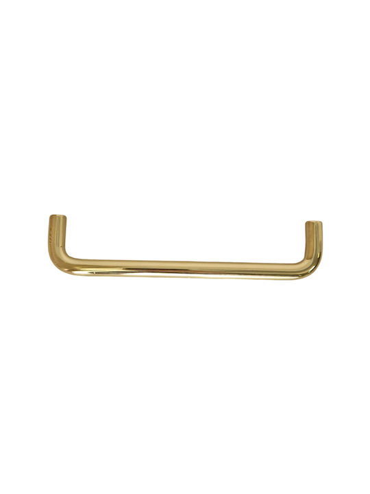 Handle Furniture made of Metallic Golden with Center Distance 96mm 17236/96 1pcs