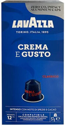 Lavazza Капсули Еспресо Crema E Gusto Съвместими с машина Nespresso 100капси