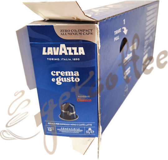 Lavazza Капсули Еспресо Crema E Gusto Съвместими с машина Nespresso 100капси