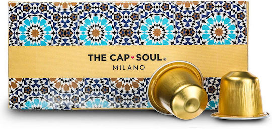 The Cap Soul Κάψουλες Espresso Milano Συμβατές με Μηχανή Nespresso 10caps