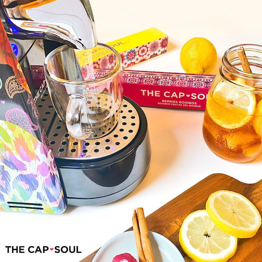 The Cap Soul Capsules Tea Green Mediterraneo Compatible with Machine Nespresso 10caps,tobolek