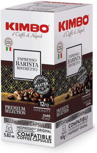 Kimbo Κάψουλες Espresso Συμβατές με Μηχανή Nespresso 30caps