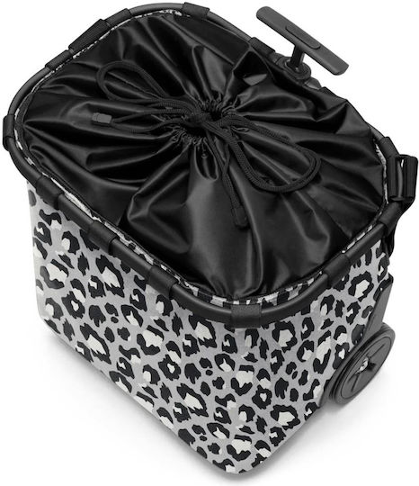 Shopping Trolley Black 32x32x32cm
