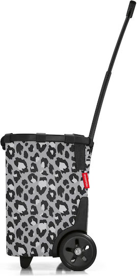 Shopping Trolley Black 32x32x32cm
