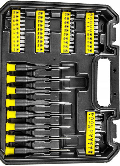 65-teiliges Schraubendreher-Bit-Set magnetisch