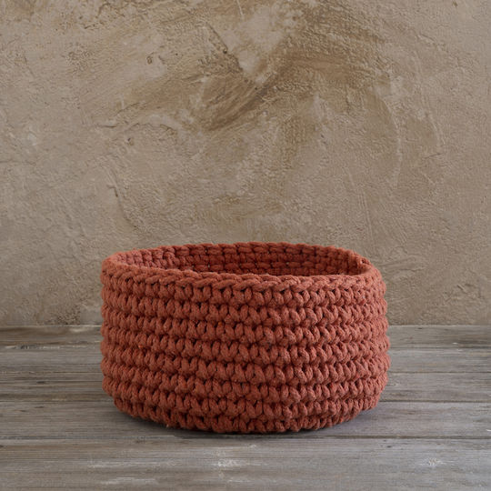Nima Panier Декоративна кошница Текстил Orange 28x28x15бр