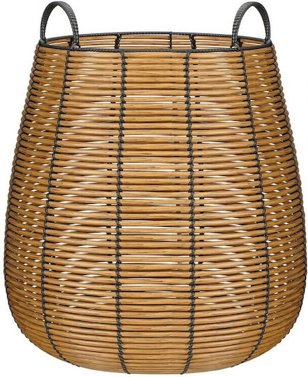 Atmosphera Decorative Basket Rattan Brown 47x47x50cm Atmosphera Decorative Basket Rattan Brown 47x47x50cm