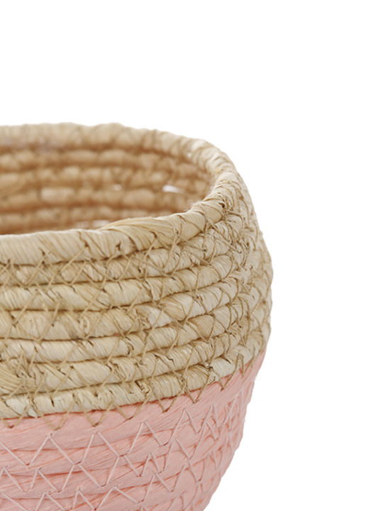 Kaemingk Set dekorative Körbe Rosa 3Stück
