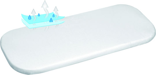 Matex с Ластик Бял 40x90см Matex с Ластик Бял 40x90см