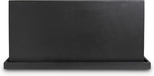Gardin Planter Box Ceramic Black 99x46x46cm.