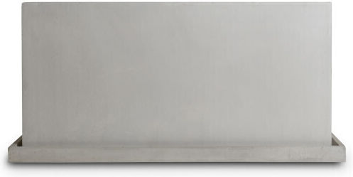 Gardin Blumenkasten Keramik Grey Light 79x37.5x37.5cm.