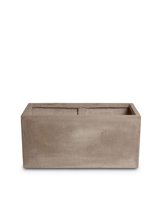 Gardin Planter Box Ceramică Maro 99x46x46cm.