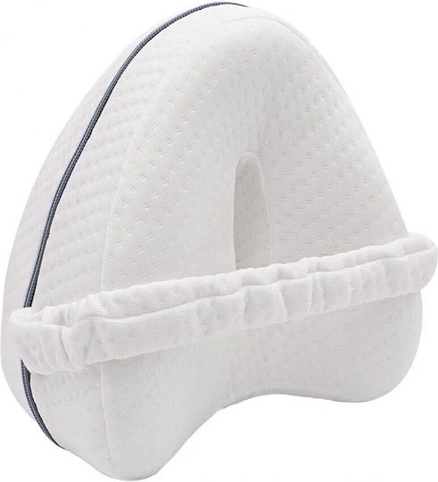 Μαξιλάρι με Memory Foam 25x23x13cm σε Λευκό χρώμα